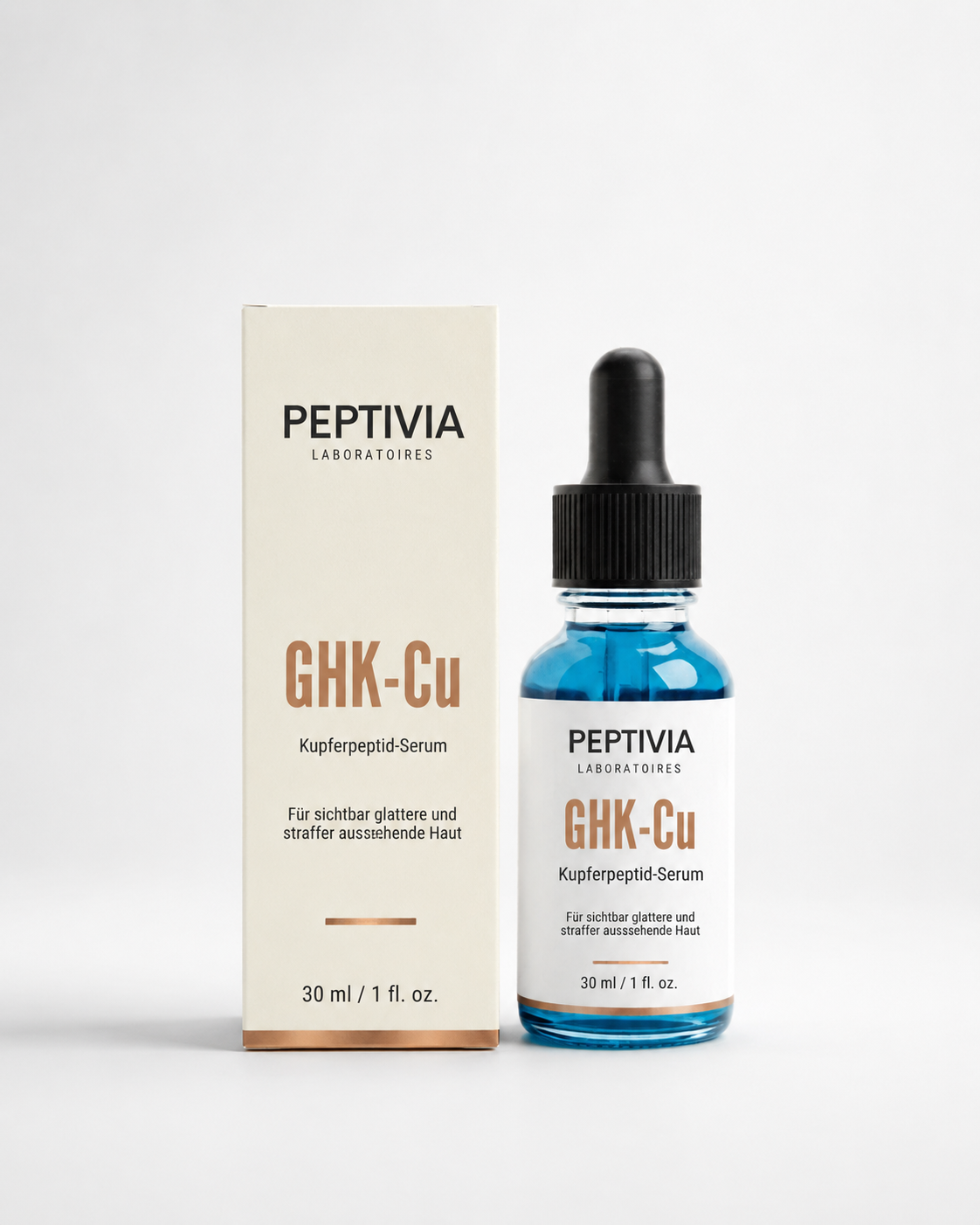 Peptivia™ GHK-Cu Kupferpeptid-Serum